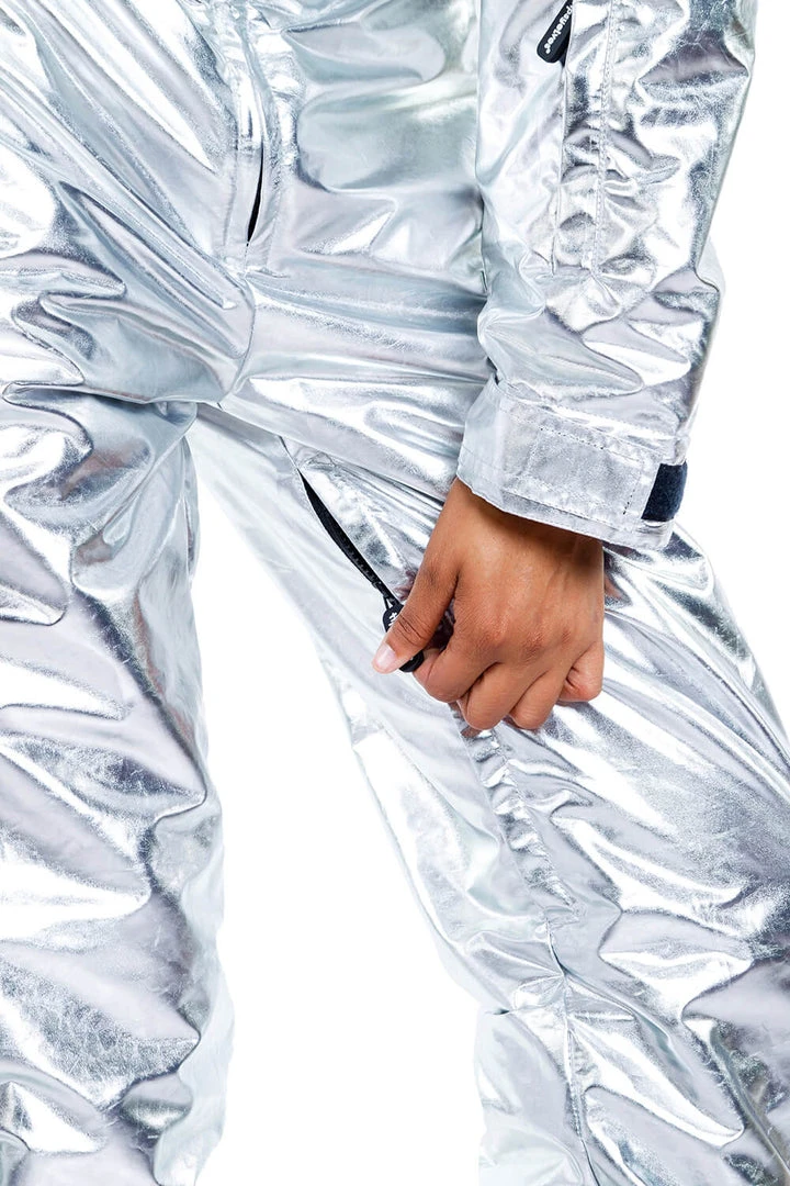 Tipsy Elves Women's Silver Bullet Snow Suit 9 Tipsy Elves Women's Silver Bullet Snow Suit