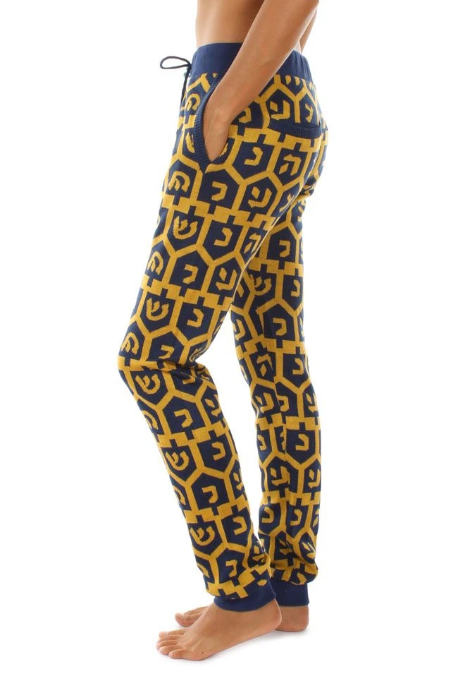 Tipsy Elves Women's Dreidel Jogger Sweatpants 4 Tipsy Elves Women's Dreidel Jogger Sweatpants