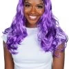 Tipsy Elves Long Purple Wig Holidays & Occasions 1 Tipsy Elves Long Purple Wig Holidays & Occasions