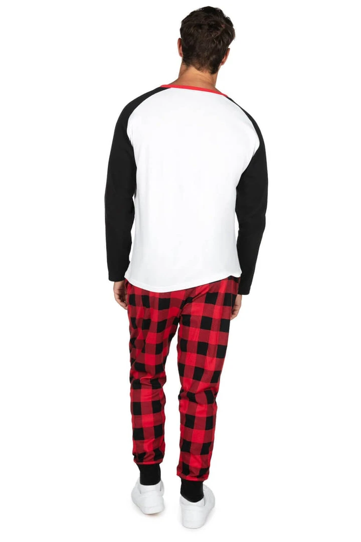 Tipsy Elves Men's Team Santa Pajama Set 4 Tipsy Elves Men's Team Santa Pajama Set