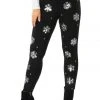 Tipsy Elves Women Sequined Snowflake High Waisted Leggings 2 Tipsy Elves Women Sequined Snowflake High Waisted Leggings
