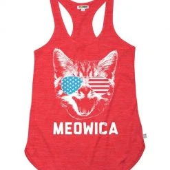 Tipsy Elves Women's Meowica Tank Top