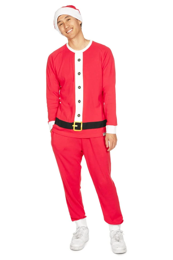 Tipsy Elves Men's Santa Claus Pajama Set 3 Tipsy Elves Men's Santa Claus Pajama Set