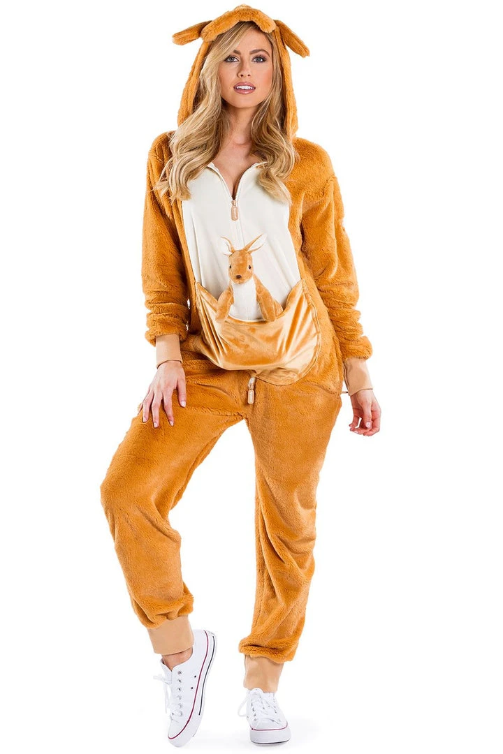 Tipsy Elves Women's Kangaroo Costume 3 Tipsy Elves Women's Kangaroo Costume