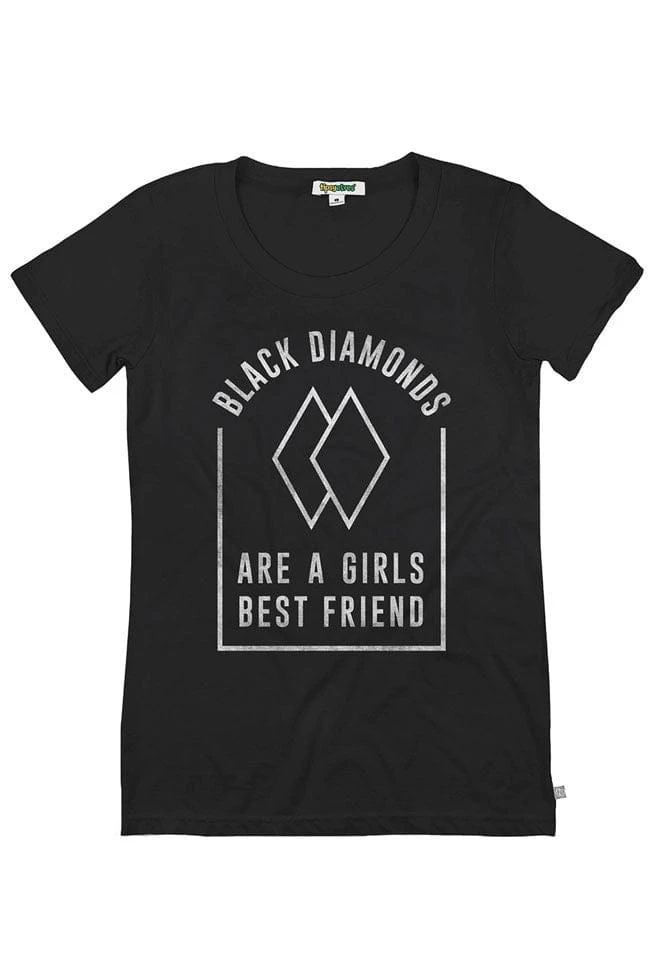 Tipsy Elves Women's Black Diamond Tee 3 Tipsy Elves Women's Black Diamond Tee