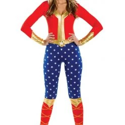 Tipsy Elves Superhero Wonder Lady Costume