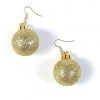 Tipsy Elves Glitter Ornament Earrings Women 1 Tipsy Elves Glitter Ornament Earrings Women