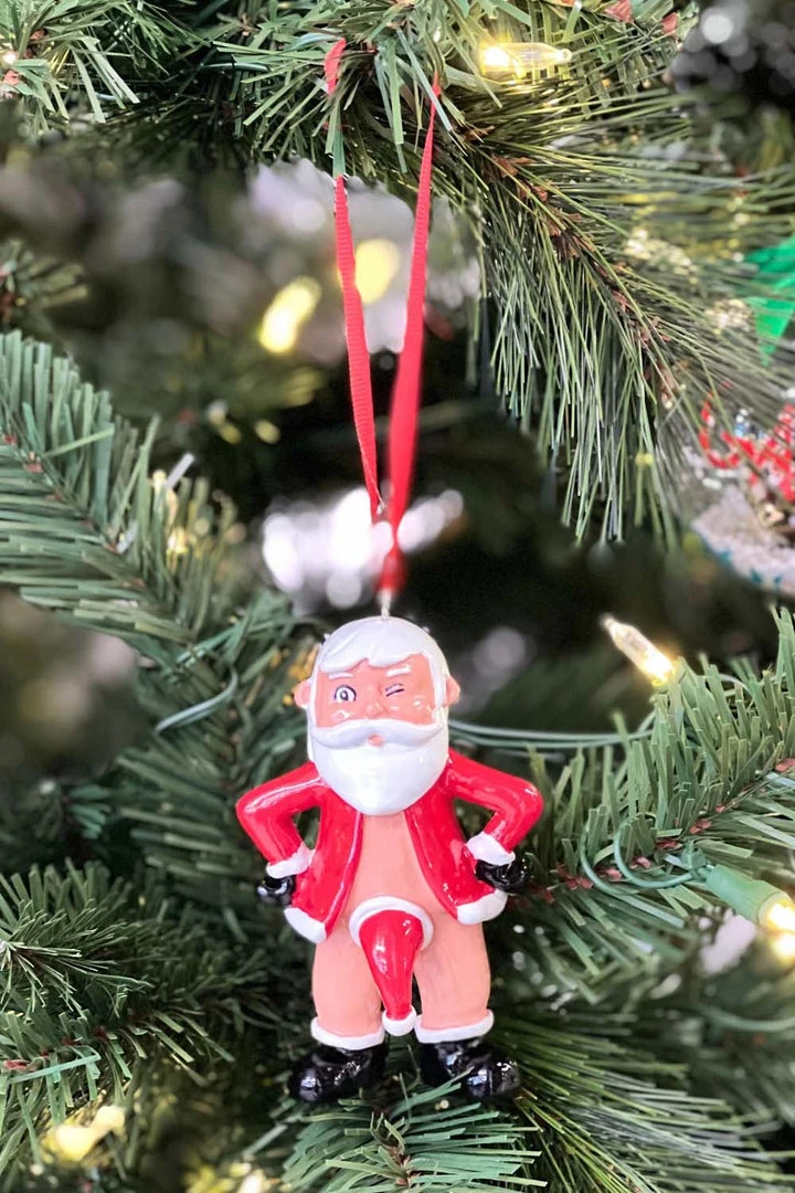 Tipsy Elves Santa 3D Ornament 4 Tipsy Elves Santa 3D Ornament