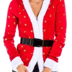 Tipsy Elves Women's Mrs. Claus Cardigan