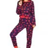 Tipsy Elves Women's Hearts On Fire Pajama Set 1 Tipsy Elves Women's Hearts On Fire Pajama Set
