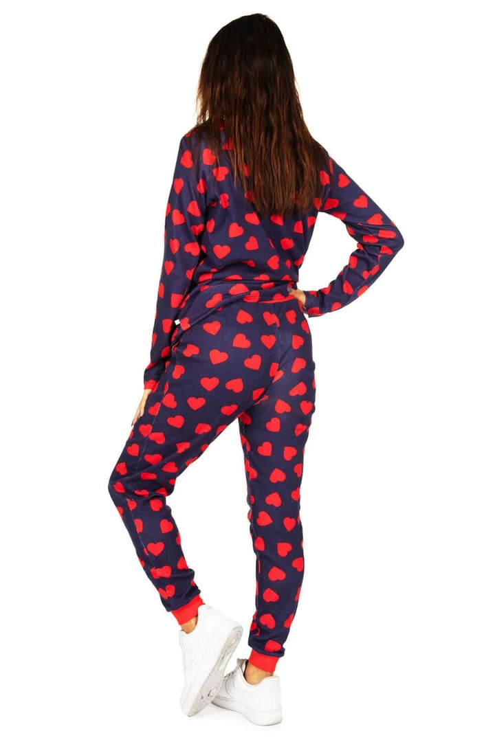 Tipsy Elves Women's Hearts On Fire Pajama Set 4 Tipsy Elves Women's Hearts On Fire Pajama Set