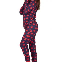 Tipsy Elves Women's Hearts On Fire Pajama Set 8 Tipsy Elves Women's Hearts On Fire Pajama Set