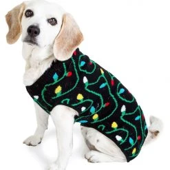 Tipsy Elves Holidays & Occasions String Of Lights Dog Ugly Christmas Sweater 7 Tipsy Elves Holidays & Occasions String Of Lights Dog Ugly Christmas Sweater