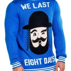 Tipsy Elves Men's We Last 8 Days Sweater