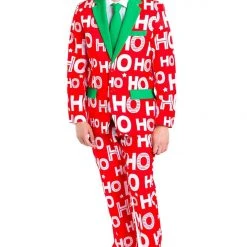 Tipsy Elves Ho Ho Holla Blazer With Tie Men