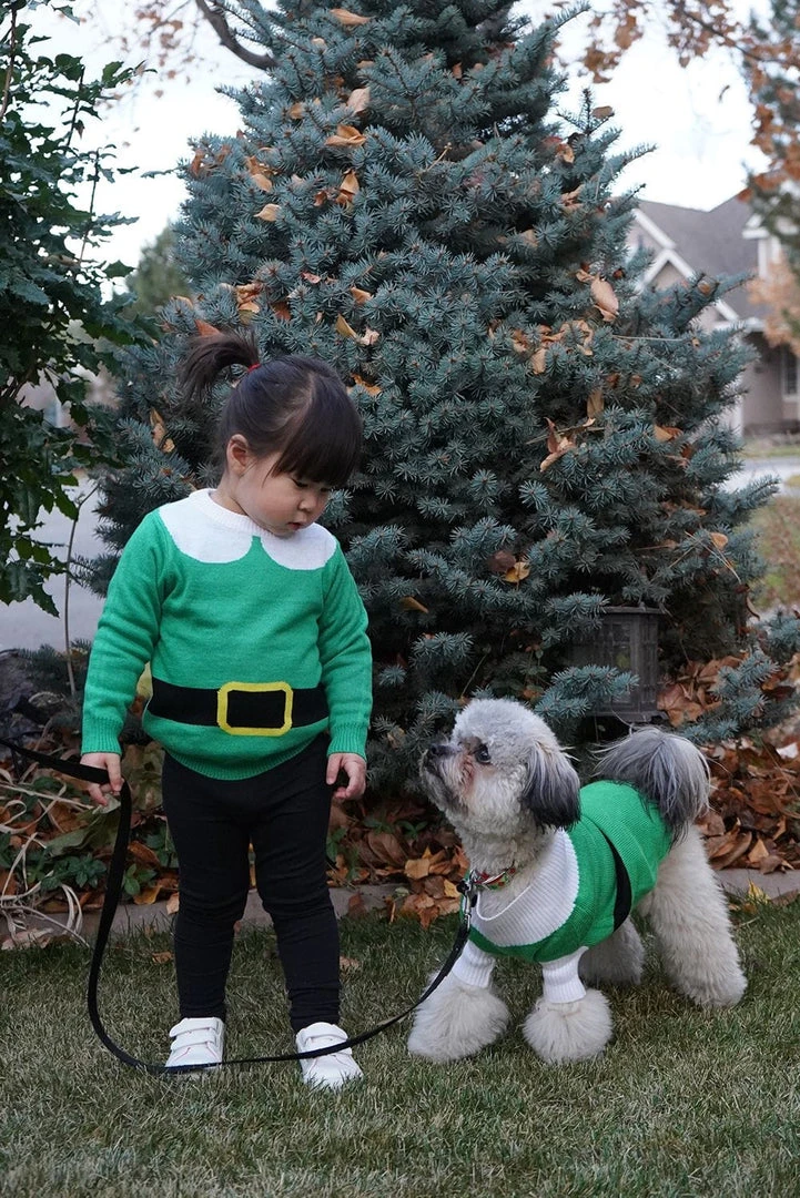 Tipsy Elves Baby / Toddler Elf Ugly Christmas Sweater 5 Tipsy Elves Baby / Toddler Elf Ugly Christmas Sweater