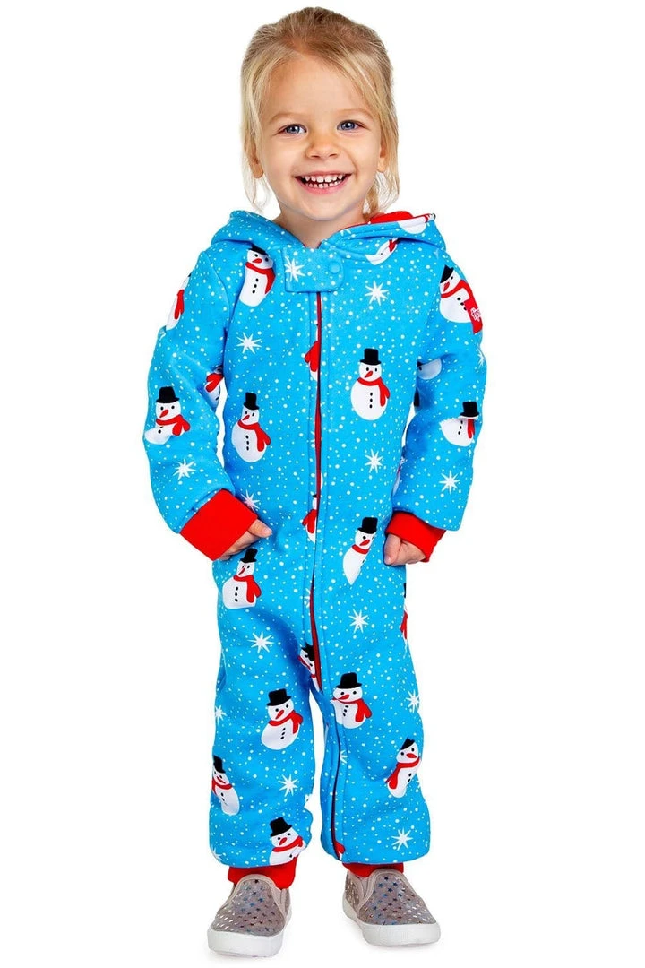 Tipsy Elves Baby / Toddler Snowman Is An Island Jumpsuit Kids & Baby 3 Tipsy Elves Baby / Toddler Snowman Is An Island Jumpsuit Kids & Baby