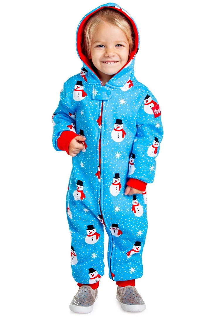 Tipsy Elves Baby / Toddler Snowman Is An Island Jumpsuit Kids & Baby 5 Tipsy Elves Baby / Toddler Snowman Is An Island Jumpsuit Kids & Baby