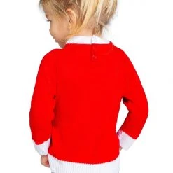 Tipsy Elves Kids & Baby Baby / Toddler Santa's Little Helper Ugly Christmas Sweater