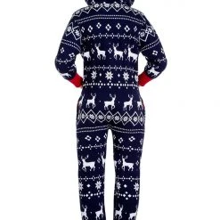Tipsy Elves Holidays & Occasions Boy's / Girl's Blue Fair Isle Reindeer Jumpsuit 15 Tipsy Elves Holidays & Occasions Boy's / Girl's Blue Fair Isle Reindeer Jumpsuit