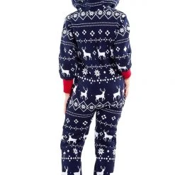 Tipsy Elves Holidays & Occasions Boy's / Girl's Blue Fair Isle Reindeer Jumpsuit 10 Tipsy Elves Holidays & Occasions Boy's / Girl's Blue Fair Isle Reindeer Jumpsuit