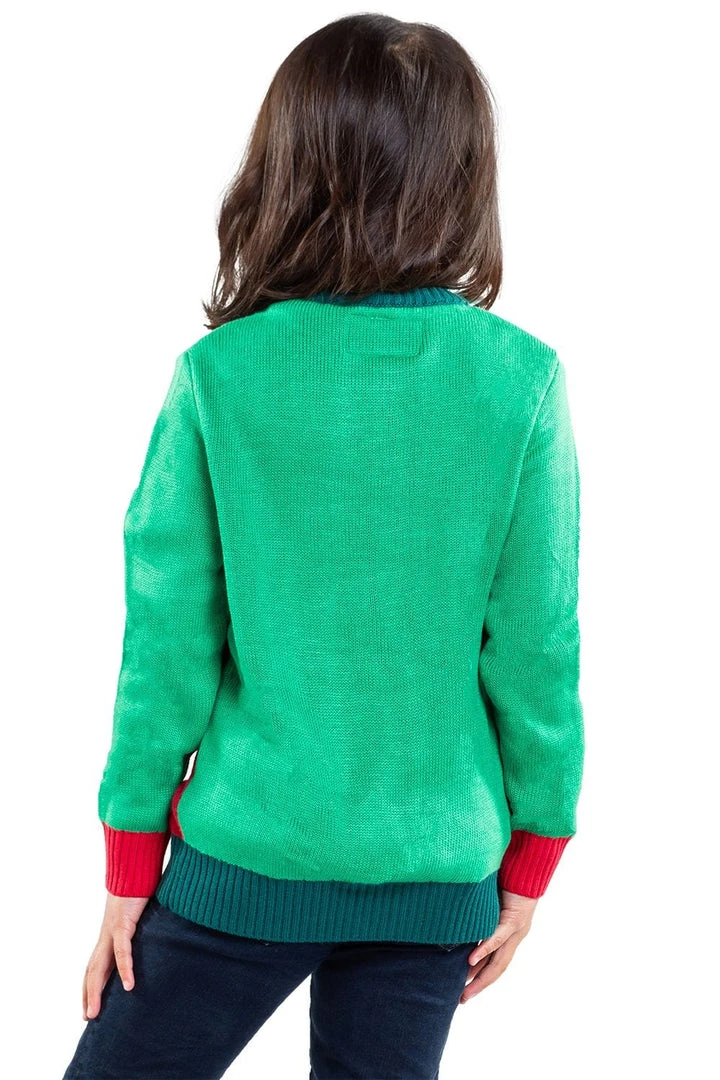 Tipsy Elves Boy's / Girl's Little Present Ugly Christmas Sweater 5 Tipsy Elves Boy's / Girl's Little Present Ugly Christmas Sweater