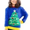 Tipsy Elves Boy's / Girl's Tacky Tree Ugly Christmas Sweater Kids & Baby 1 Tipsy Elves Boy's / Girl's Tacky Tree Ugly Christmas Sweater Kids & Baby
