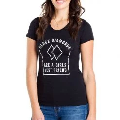 Tipsy Elves Women's Black Diamond Tee 6 Tipsy Elves Women's Black Diamond Tee