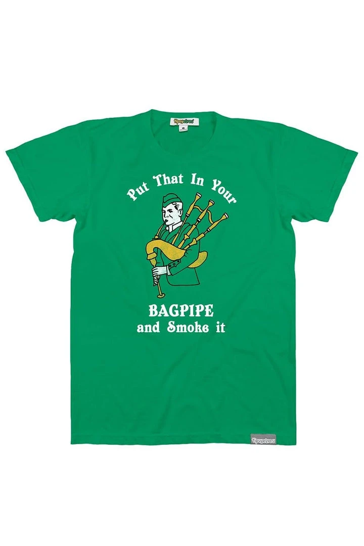 Tipsy Elves Men's Put That In Your Bagpipe Tee 3 Tipsy Elves Men's Put That In Your Bagpipe Tee
