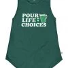 Tipsy Elves Women's Pour Life Choices Tank Top 2 Tipsy Elves Women's Pour Life Choices Tank Top
