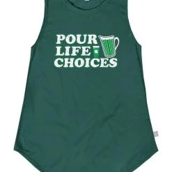 Tipsy Elves Women's Pour Life Choices Tank Top