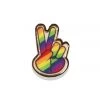 Tipsy Elves Rainbow Peace Pin 2 Tipsy Elves Rainbow Peace Pin