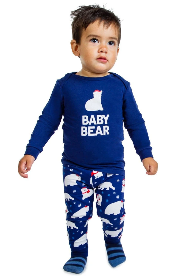 Tipsy Elves Baby / Toddler Infant Baby Bear Pajama Set 3 Tipsy Elves Baby / Toddler Infant Baby Bear Pajama Set