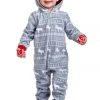 Tipsy Elves Baby / Toddler Grey Moose Jumpsuit Kids & Baby 2 Tipsy Elves Baby / Toddler Grey Moose Jumpsuit Kids & Baby