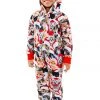 Tipsy Elves Kids & Baby Baby / Toddler Meowy Catmus Jumpsuit 2 Tipsy Elves Kids & Baby Baby / Toddler Meowy Catmus Jumpsuit
