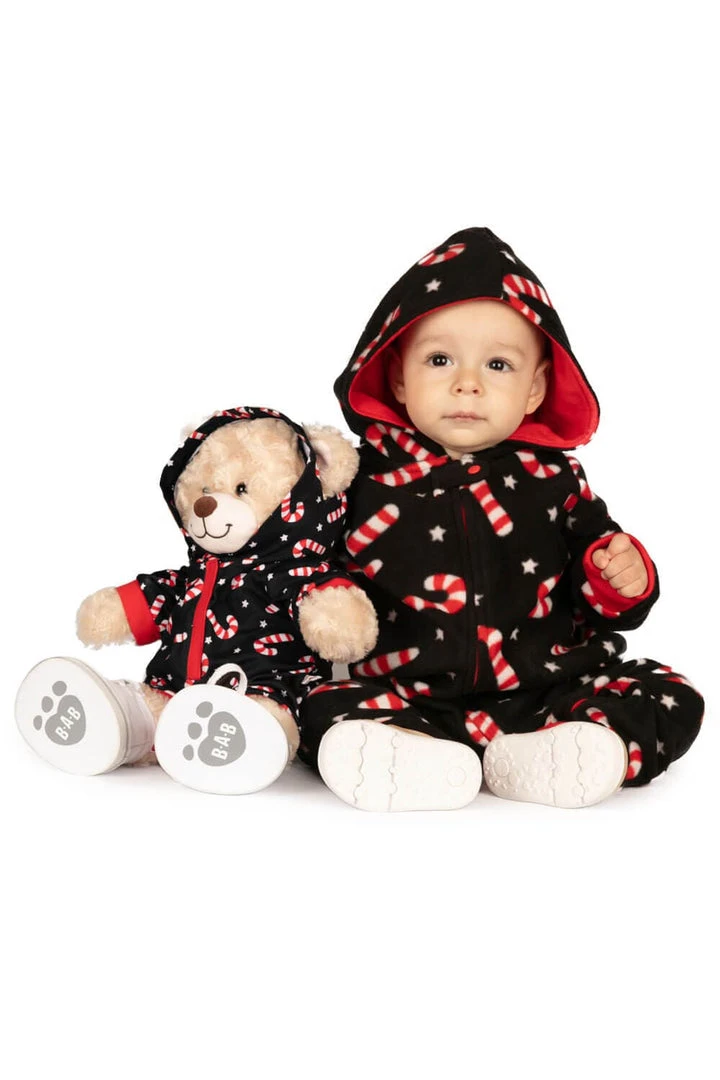 Tipsy Elves Baby / Toddler Candy Cane Lane Jumpsuit Kids & Baby 3 Tipsy Elves Baby / Toddler Candy Cane Lane Jumpsuit Kids & Baby