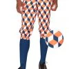 Tipsy Elves Men's Cube Caddy Golf Knickers With Navy Golf Socks 1 Tipsy Elves Men's Cube Caddy Golf Knickers With Navy Golf Socks