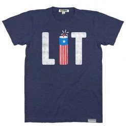 Tipsy Elves Patriotic Men's Lit Tee