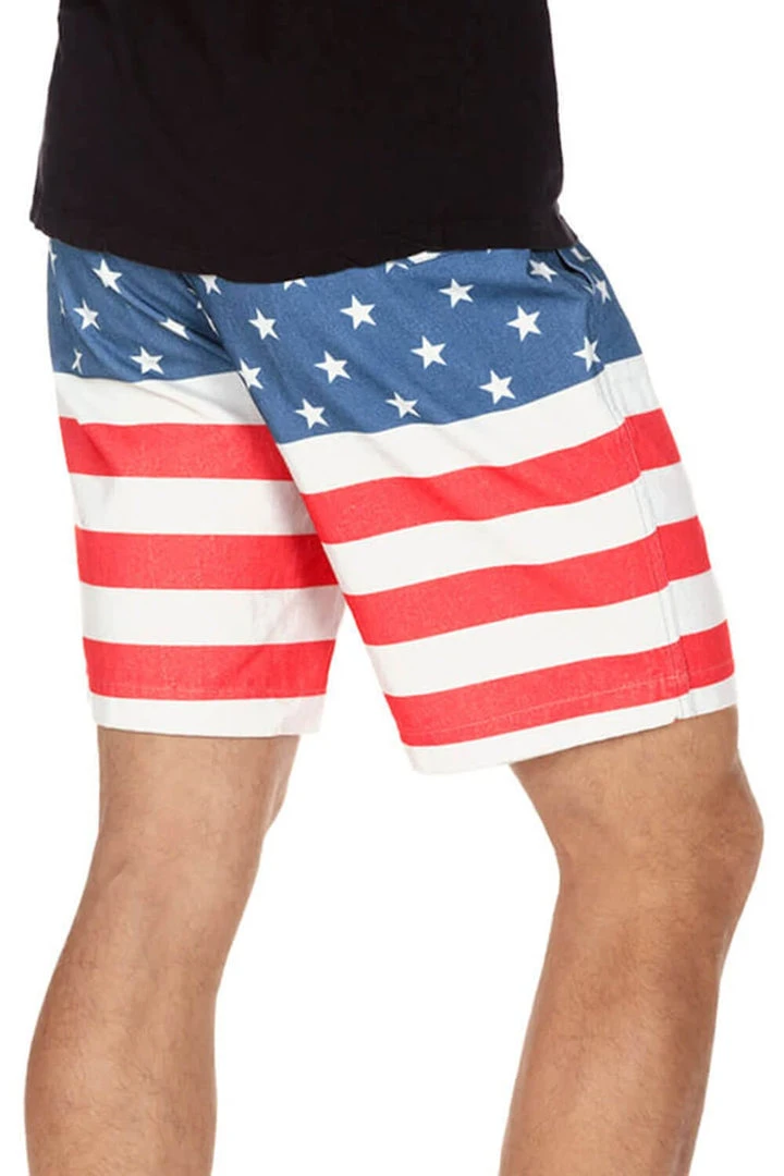 Tipsy Elves Patriotic Men's United We Stand Shorts 5 Tipsy Elves Patriotic Men's United We Stand Shorts