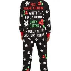 Tipsy Elves Men's Drinking Game Jumpsuit 6 Tipsy Elves Men's Drinking Game Jumpsuit