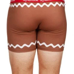 Tipsy Elves Men's Gingerbread Man Boxer Briefs 7 Tipsy Elves Men's Gingerbread Man Boxer Briefs
