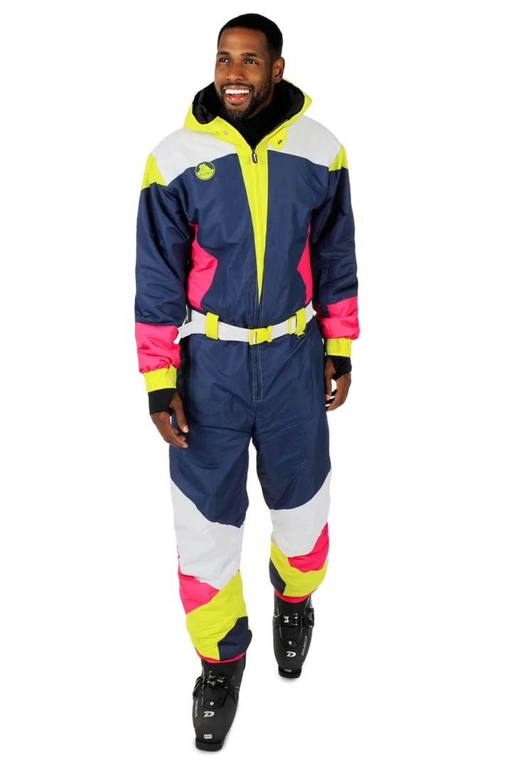 Tipsy Elves Holidays & Occasions Men's Neon Knockout Ski Suit 3 Tipsy Elves Holidays & Occasions Men's Neon Knockout Ski Suit