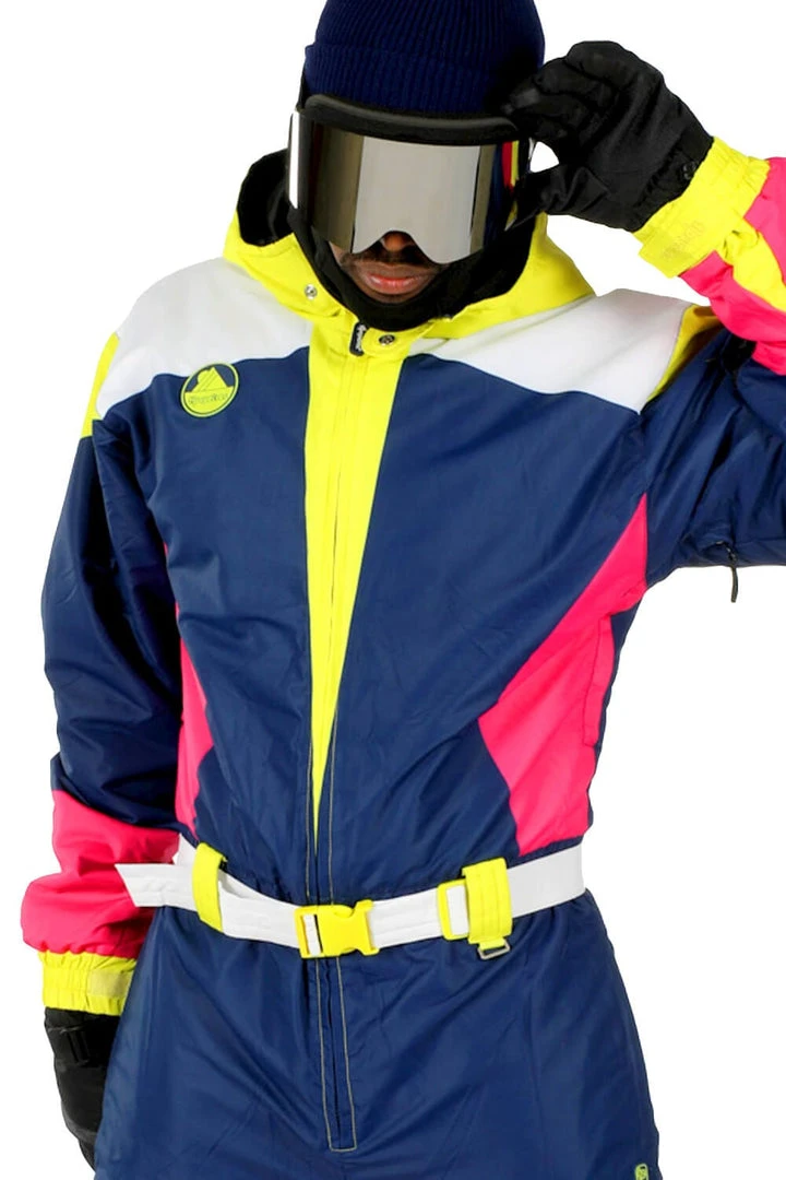 Tipsy Elves Holidays & Occasions Men's Neon Knockout Ski Suit 4 Tipsy Elves Holidays & Occasions Men's Neon Knockout Ski Suit