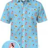 Tipsy Elves Men's Pool Party Hawaiian Shirt 2 Tipsy Elves Men's Pool Party Hawaiian Shirt