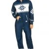 Tipsy Elves Men's Snowflake Jumpsuit 1 Tipsy Elves Men's Snowflake Jumpsuit
