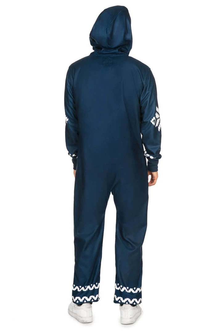 Tipsy Elves Men's Snowflake Jumpsuit 4 Tipsy Elves Men's Snowflake Jumpsuit