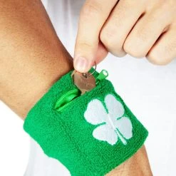 Tipsy Elves Lucky Clover Zippered Sweatband Set Holidays & Occasions 10 Tipsy Elves Lucky Clover Zippered Sweatband Set Holidays & Occasions