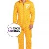 Tipsy Elves Men's Taco Bell Mighty Mild Sauce Jumpsuit 1 Tipsy Elves Men's Taco Bell Mighty Mild Sauce Jumpsuit