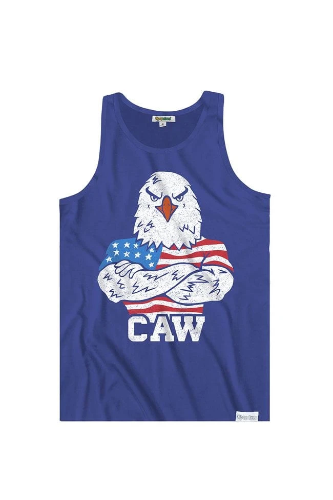 Tipsy Elves Men's Patriotic Caw Tank 4 Tipsy Elves Men's Patriotic Caw Tank