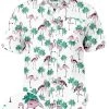 Tipsy Elves Spring Men's Single & Ready To Flamingle Hawaiian Shirt 1 Tipsy Elves Spring Men's Single & Ready To Flamingle Hawaiian Shirt